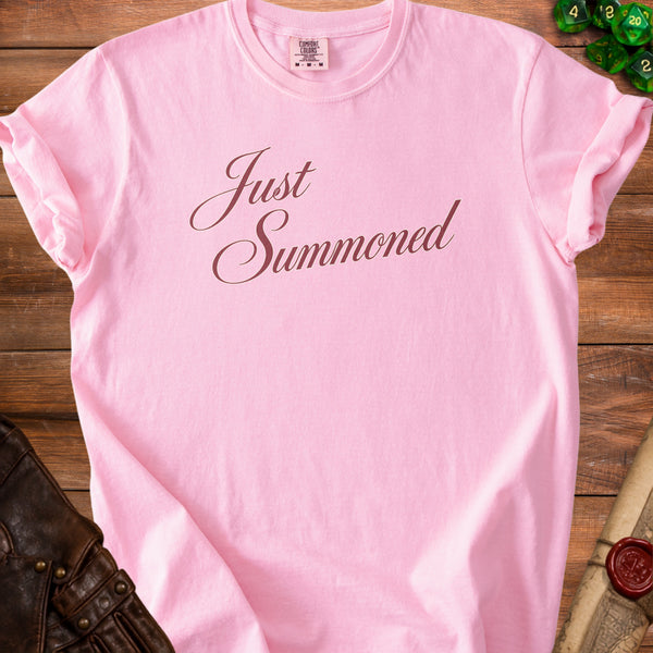 Just Summoned T-shirt in Blossom