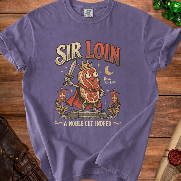 Sir Loin Cut Above the Rest T-Shirt in Grape