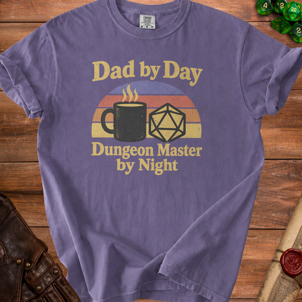 Dungeon Dad T-Shirt in Grape