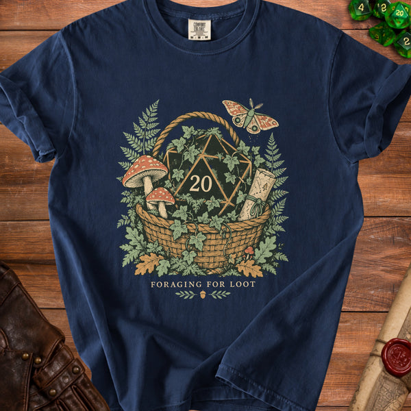 Foraging Loot T-Shirt in True Navy