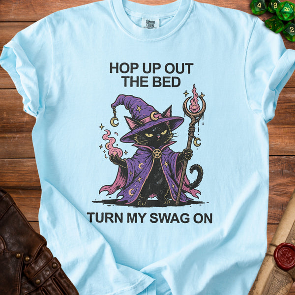 Swag Wizard T-Shirt in Chambray