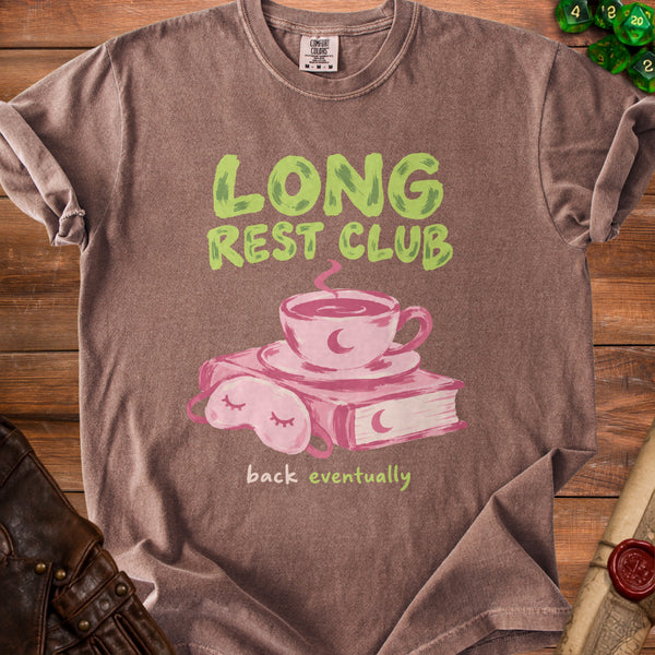 Cozy Long Rest T-Shirt in Espresso