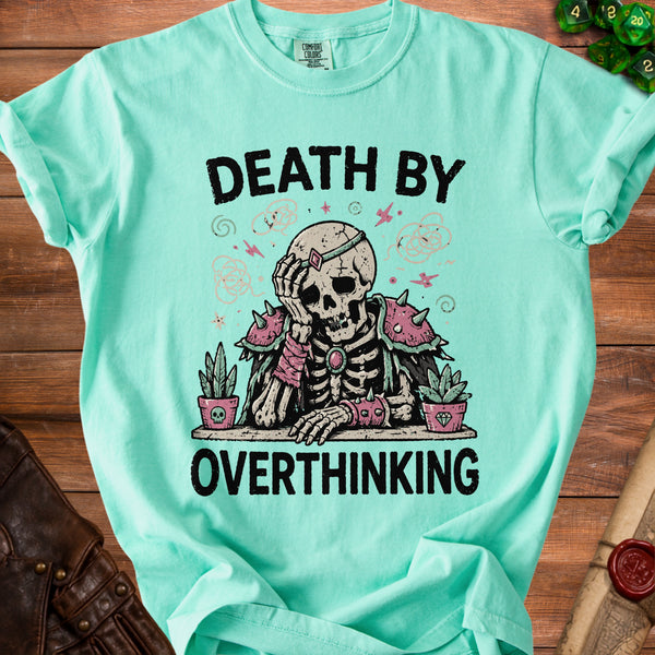 Death By Overthinking T-Shirt in Island Reef