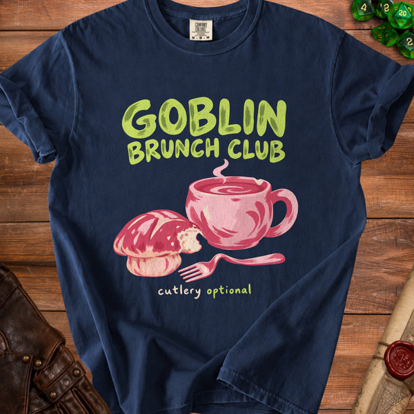 Goblin Brunch T-Shirt in True Navy