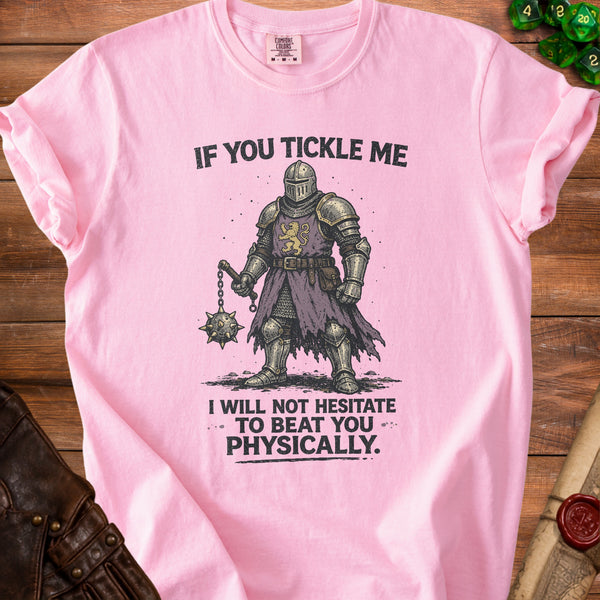 Tickle Me Knight T-Shirt in Blossom