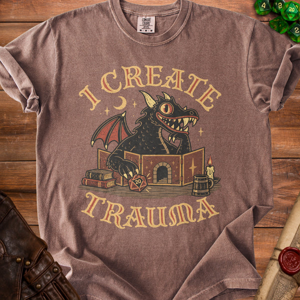 DM Trauma T-Shirt in Espresso