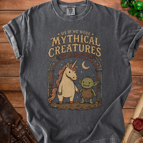 Mythical Creatures T-shirt in Pepper