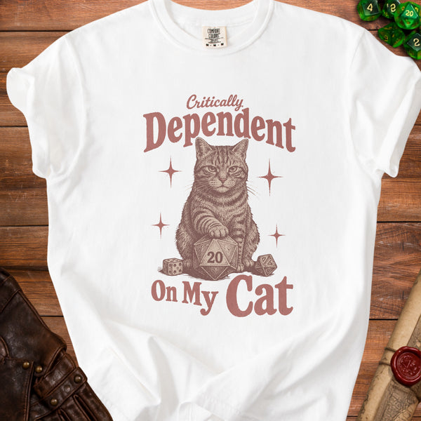 Critically Dependent T-Shirt in White