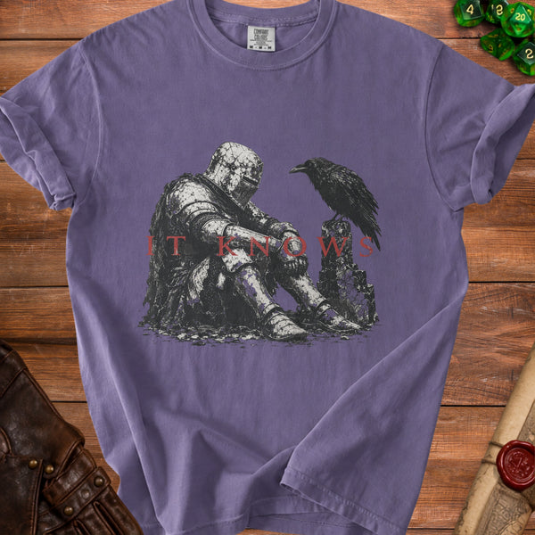 It Knows Knight T-Shirt in Grape