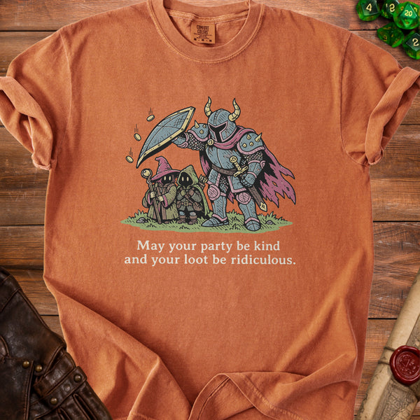 Kind Party T-Shirt in Yam