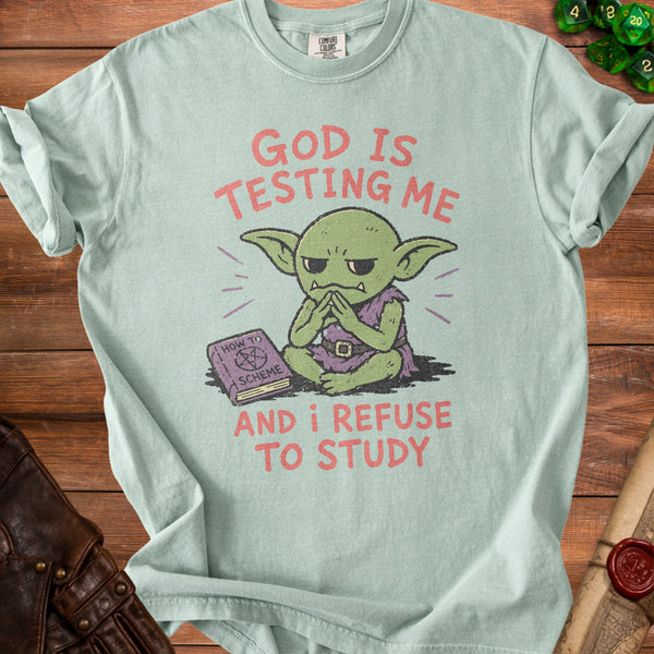 Refuse To Study T-Shirt in Bay