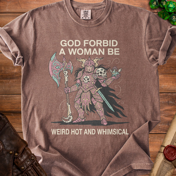 Weird Whimsical T-shirt in Espresso
