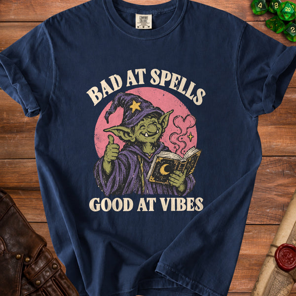 Goblin Vibes T-Shirt in True Navy