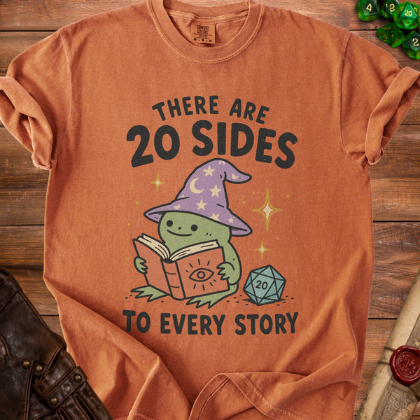 20 Sides Story T-Shirt in Yam