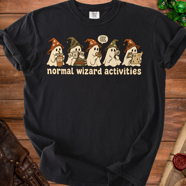Wizard Activities T-shirt in Black