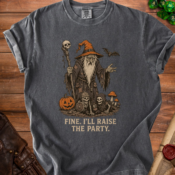 Necromancer Party T-Shirt in Pepper