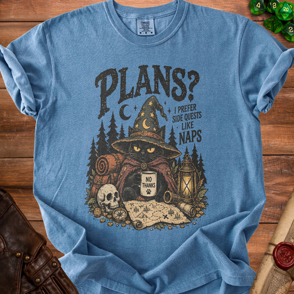 Side Quest Preferably a Nap T-Shirt in Blue Jean
