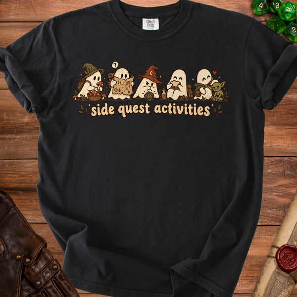 Side Quest T-Shirt in Black