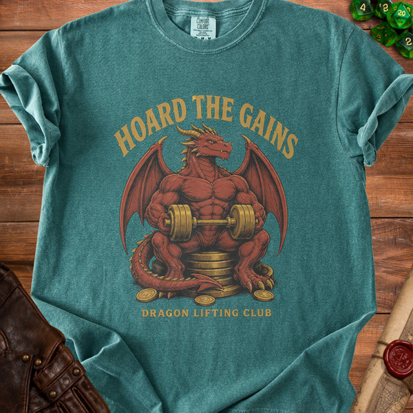 Dragon Gains T-Shirt in Blue Spruce