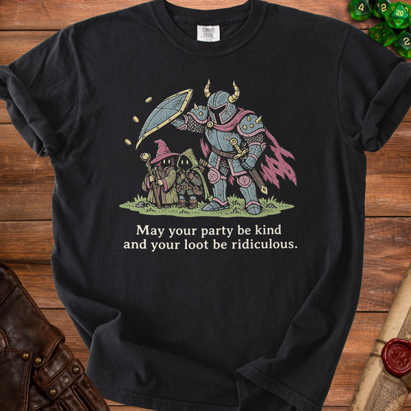 Kind Party T-Shirt in Black