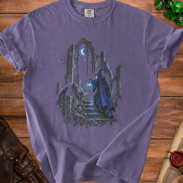 Moonlit Wizard T-Shirt in Grape