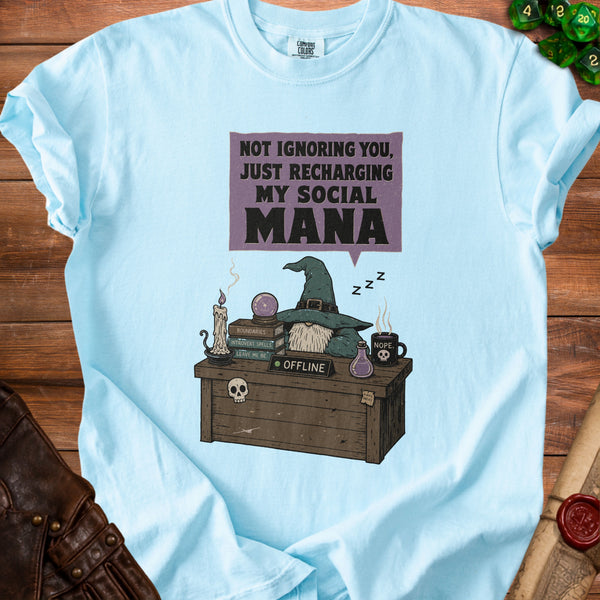 Mana Recharge T-Shirt in Chambray
