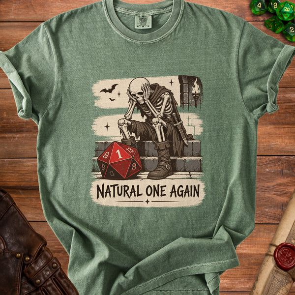 Natural One T-Shirt in Moss
