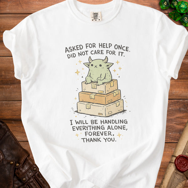 Forever Alone T-Shirt in White