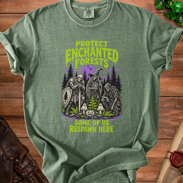 Enchanted Forest T-Shirt in Moss