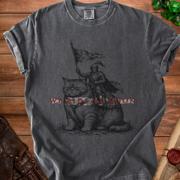 Noble Feline T-shirt in Pepper