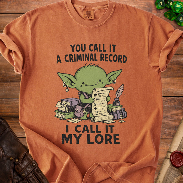 Lore Keeper T-shirt in Yam