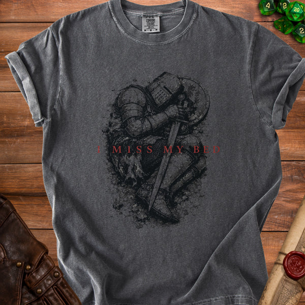 Miss My Bed T-Shirt in Pepper