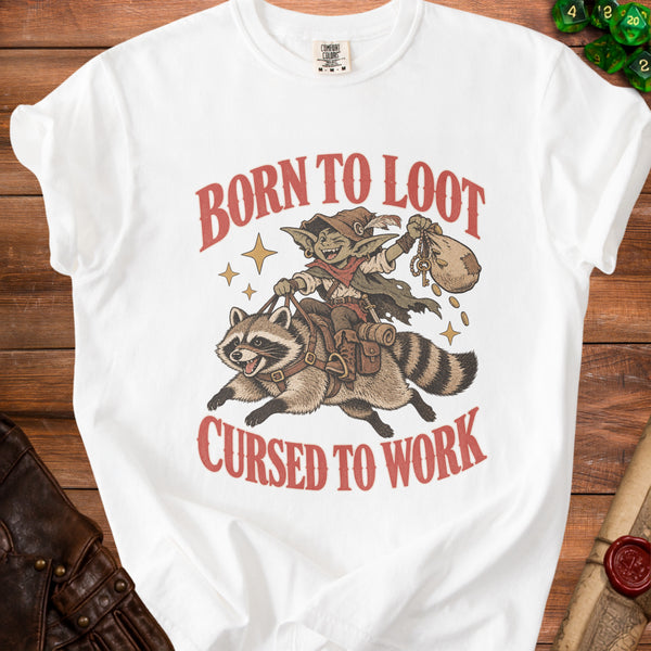 Loot Goblin T-Shirt in White