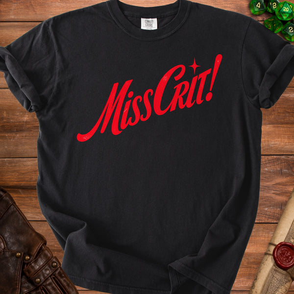 Miss Crit T-Shirt in Black
