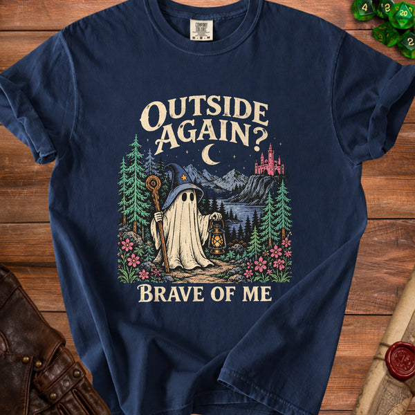 Brave Ghost T-Shirt in True Navy
