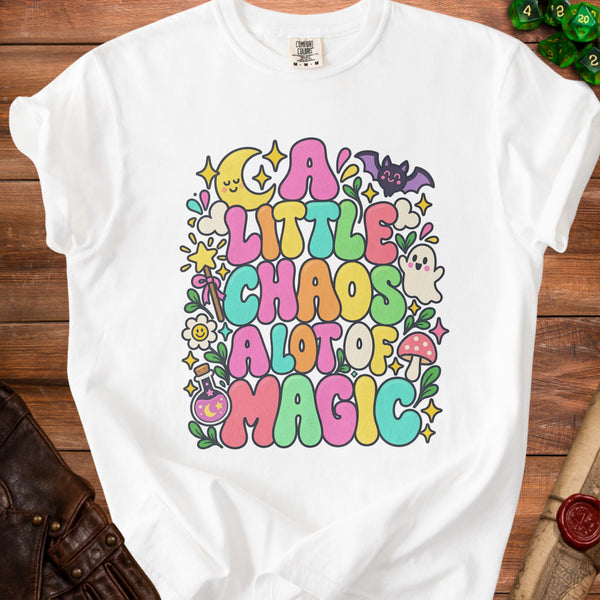 Chaos Magic T-shirt in White