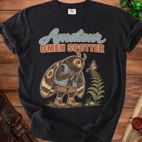 Omen Spotter T-Shirt in Black
