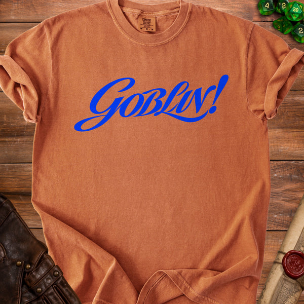 Goblin Script T-Shirt in Yam
