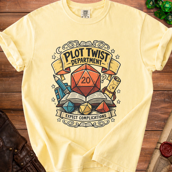 Plot Twist T-shirt in Butter