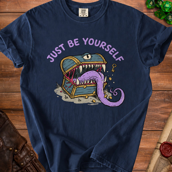 Mimic Monster T-Shirt in True Navy