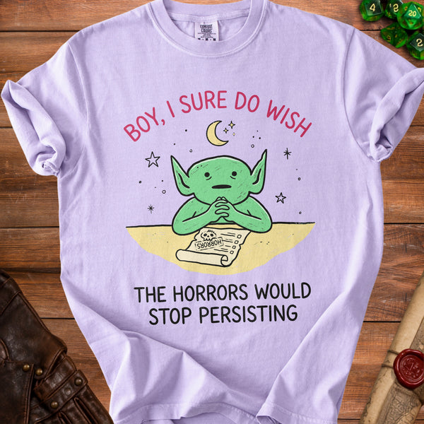 The Horrors T-Shirt in Orchid