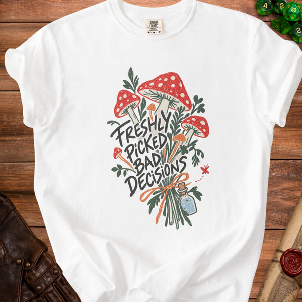 Bad Decisions T-Shirt in White