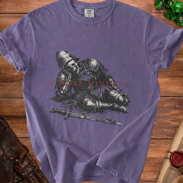 5 Mins Knight T-Shirt in Grape