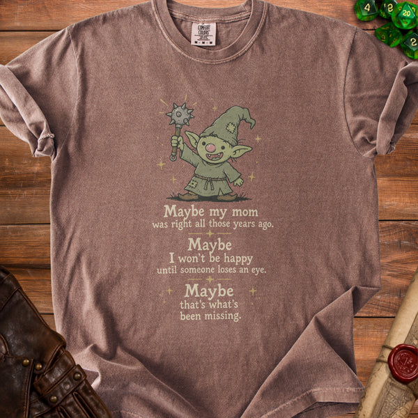 Maybe Goblin T-Shirt in Espresso