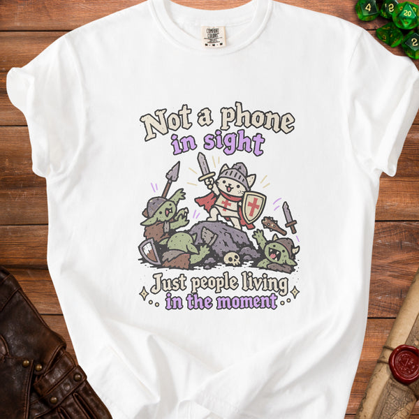 Living Moment T-Shirt in White