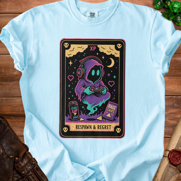 Respawn Regret T-Shirt in Chambray