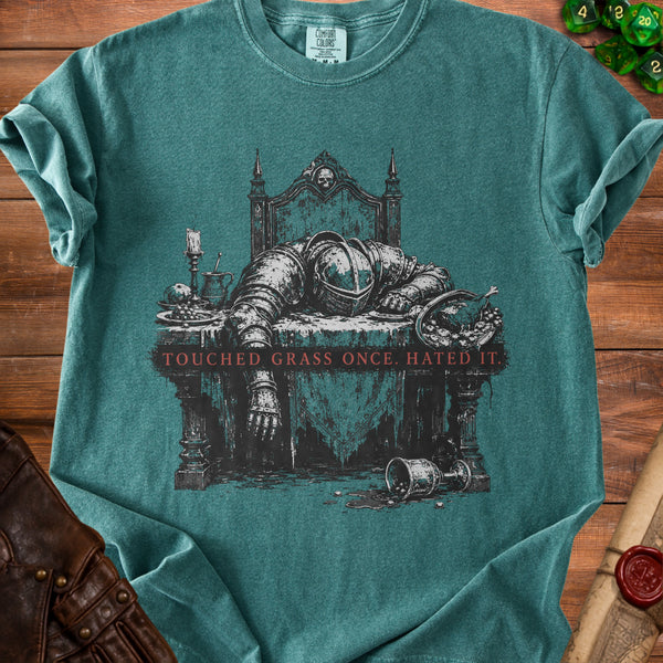 Grass Hater T-Shirt in Blue Spruce