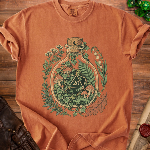 Botanical D20 T-shirt in Yam