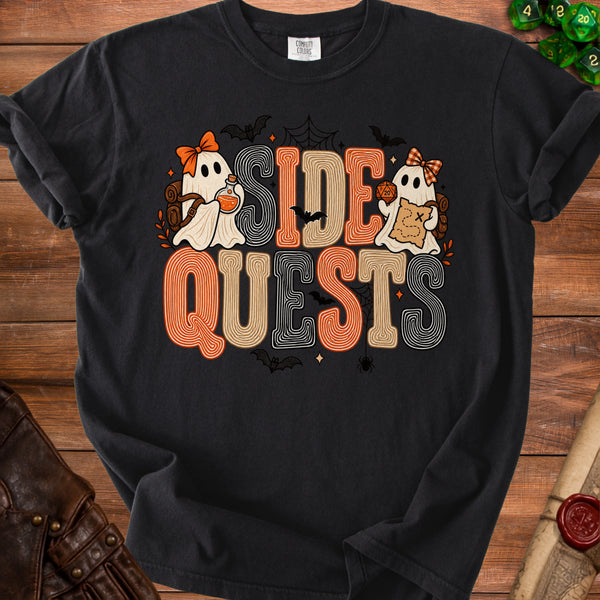Side Quests T-shirt in Black