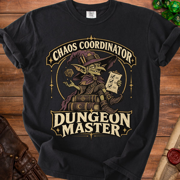 Chaos Coordinator Goblin T-Shirt in Black